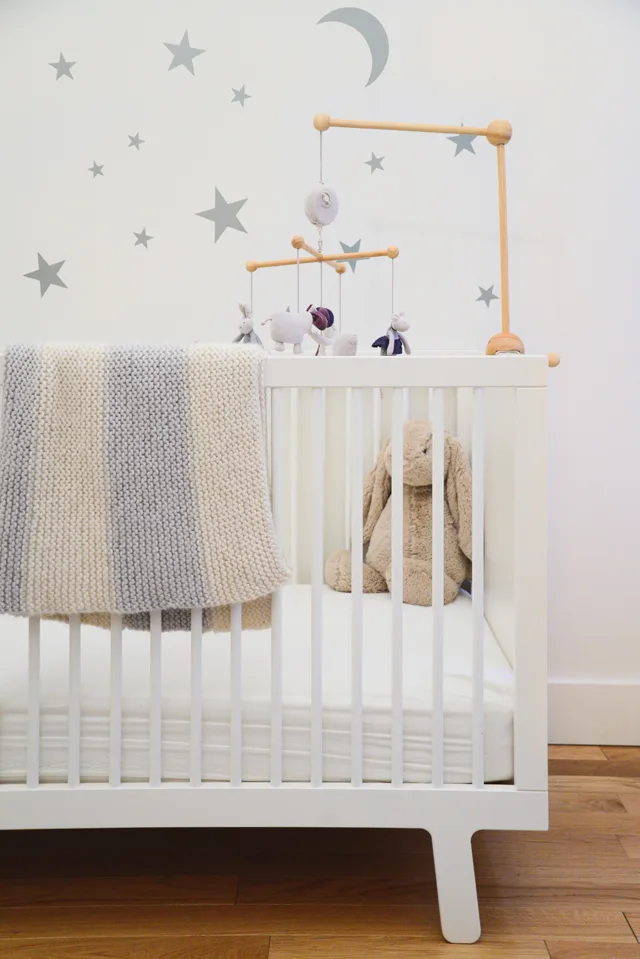 White and Gray Nursery by Homepolish