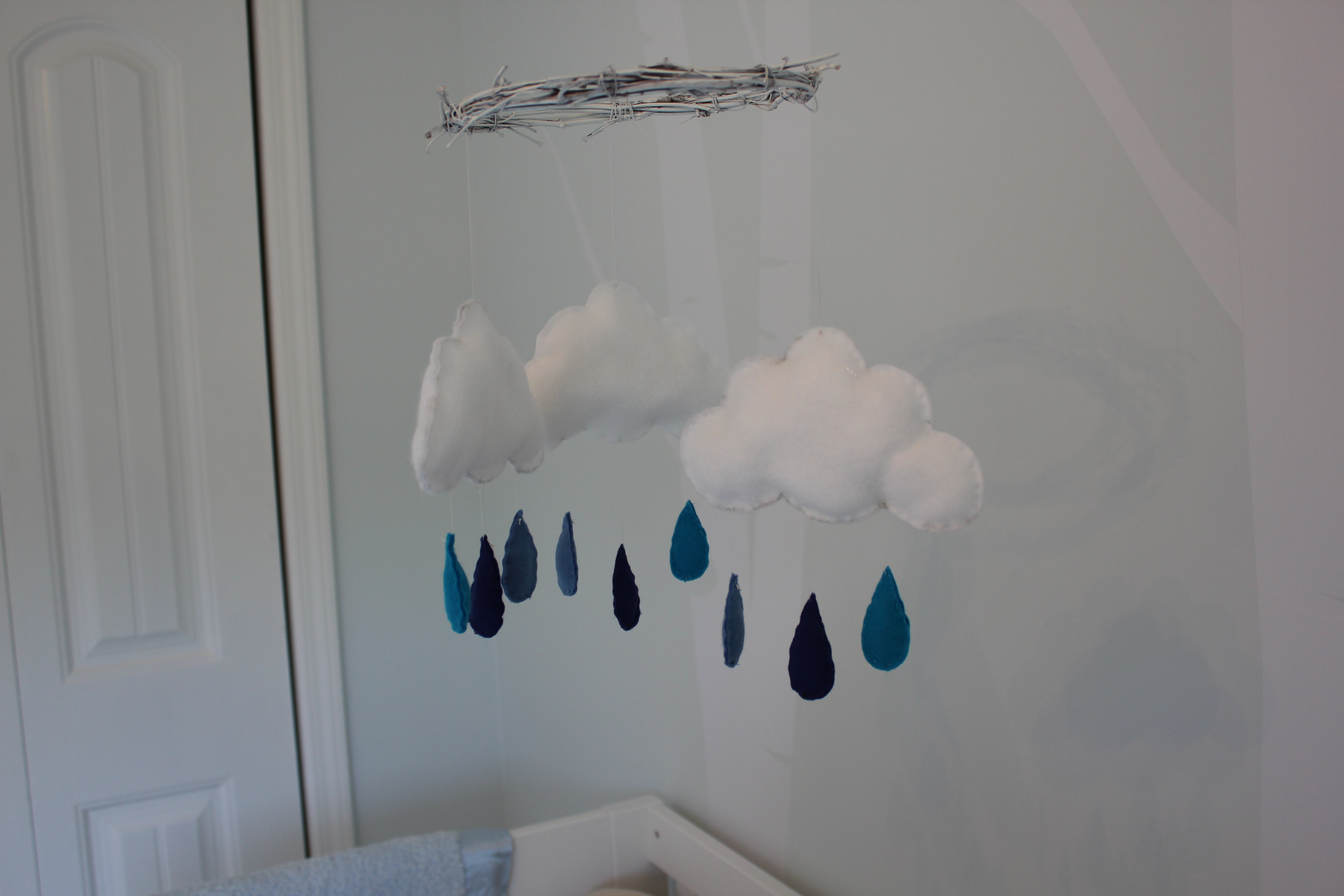 DIY Cloud Nursery Mobile