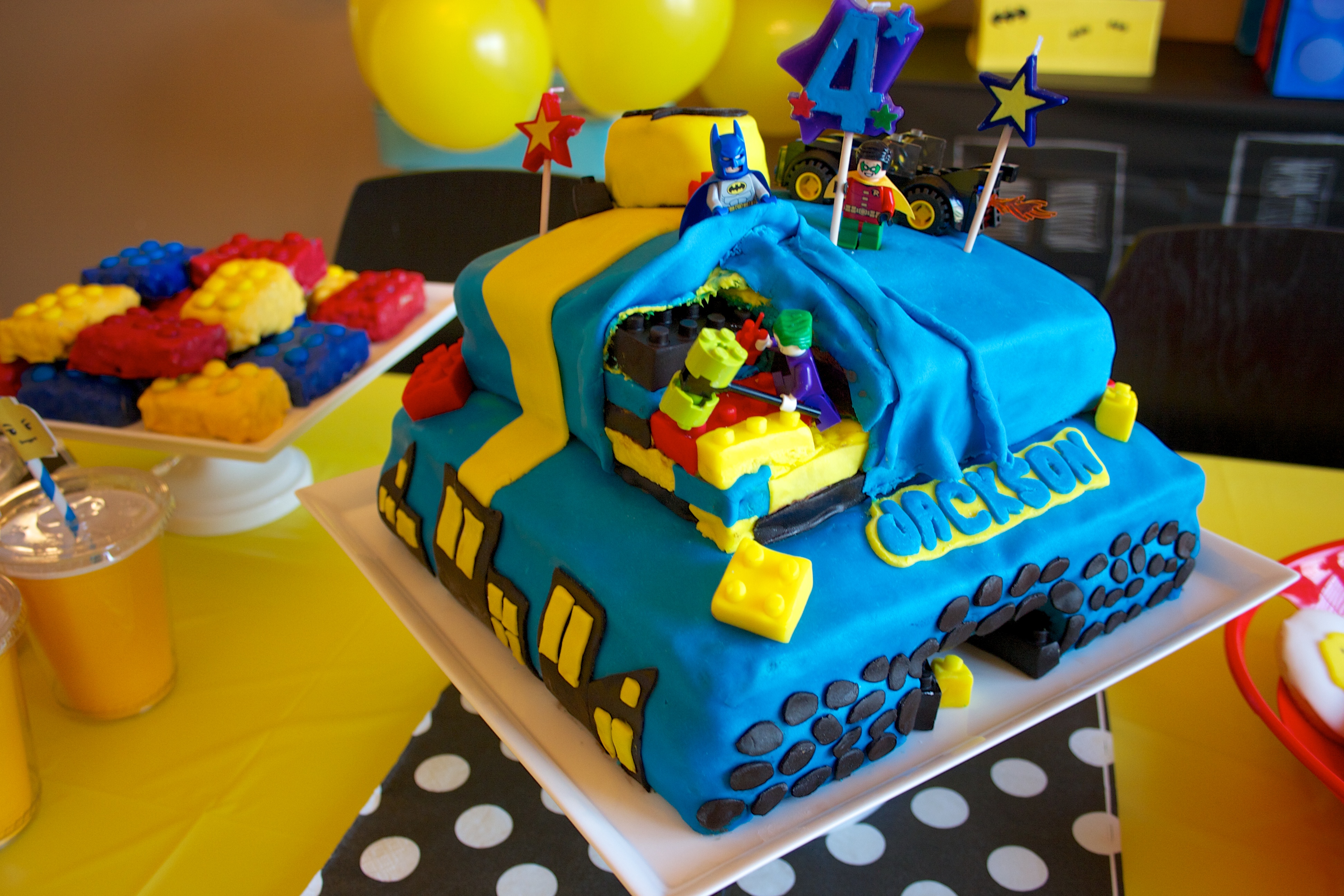 Lego Batman Cake – Tanner & Gates