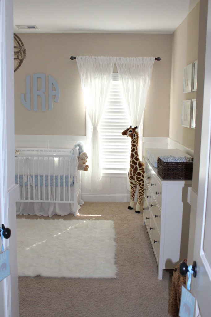 Beige and White Neutral Nursery for Baby Boy - Project Nursery