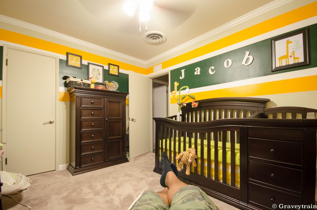 Green Bay Packers Themed Nursery - Project Nursery