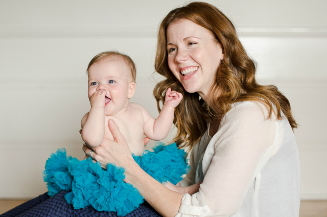 Kellie Eserts and Daughter