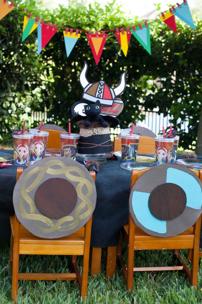 How to Train Your Dragon Birthday Party Decor
