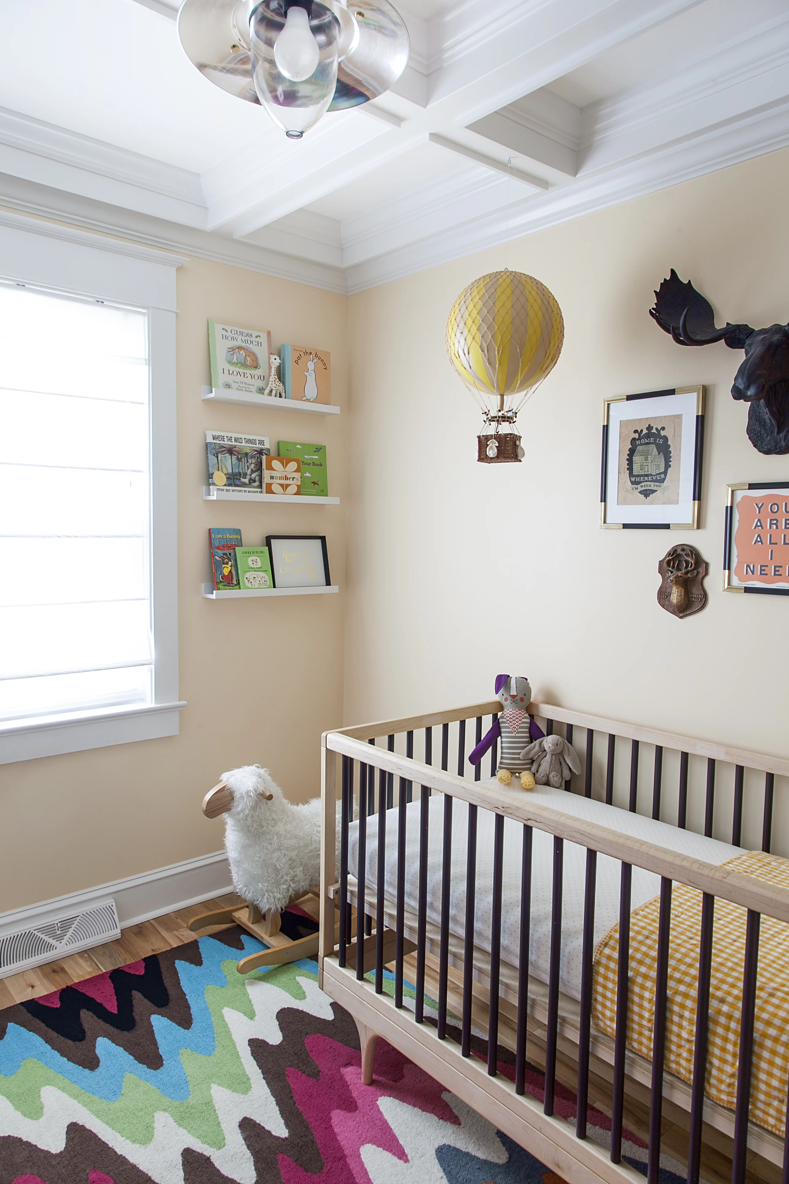 Gender Neutral Eclectic Nursery