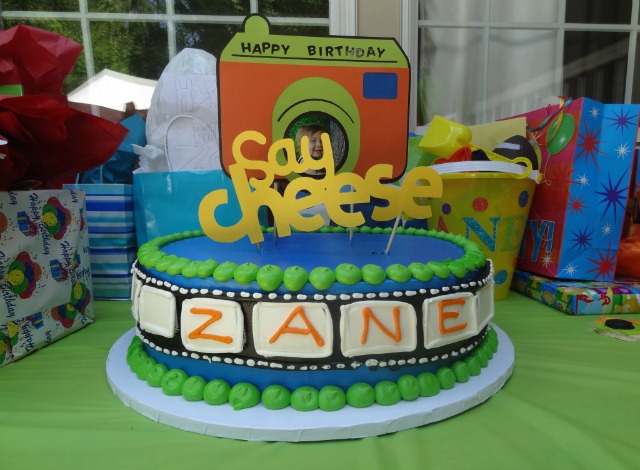 Photo-Inspired Birthday Party Cake - Project Nursery