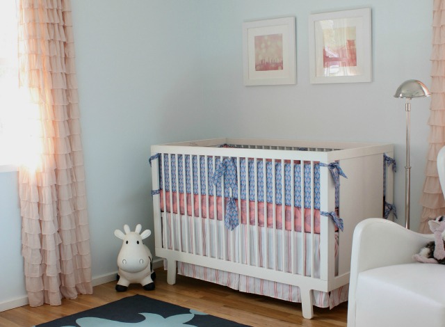 Eclectic-Modern Girl's Nursery