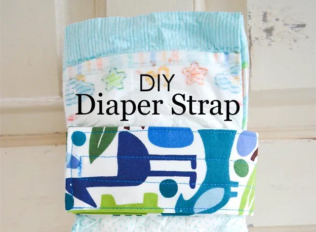 DIY Diaper Strap Tutorial