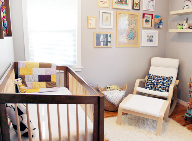 Eclectic Gender Neutral Nursery