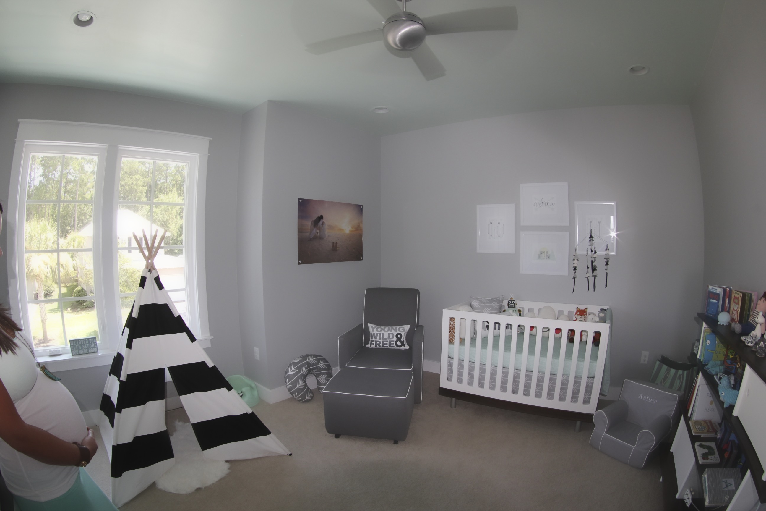 Asher's Tribal Themed Nursery Project Nursery