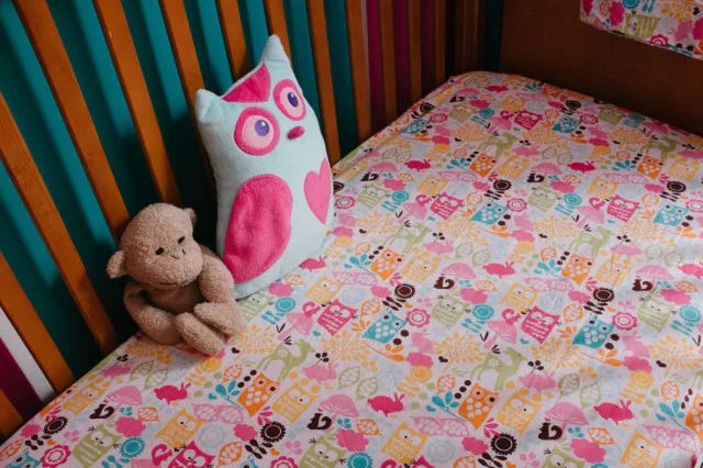 Colorful Owl Print Crib Bedding - Project Nursery