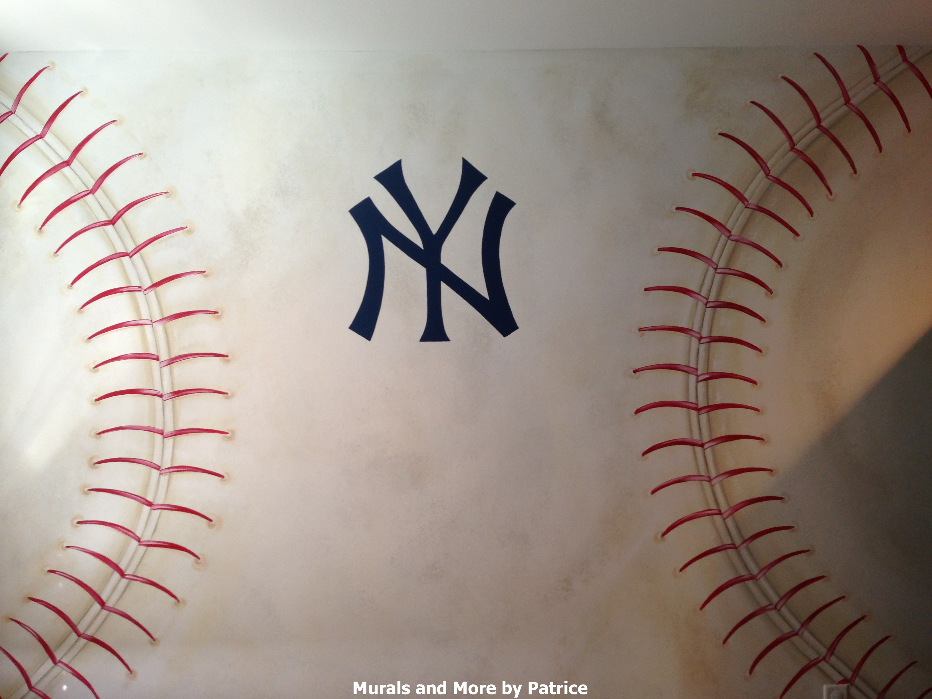 NY Yankees Wall Mural