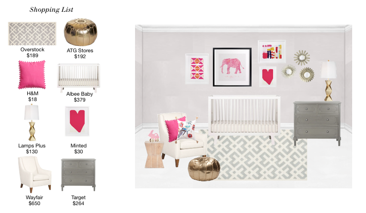 Nursery Style Board from Decorist