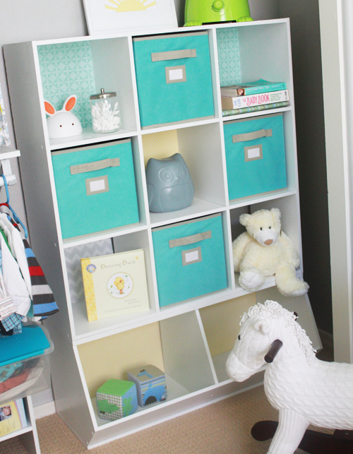 Nursery Closet Organization