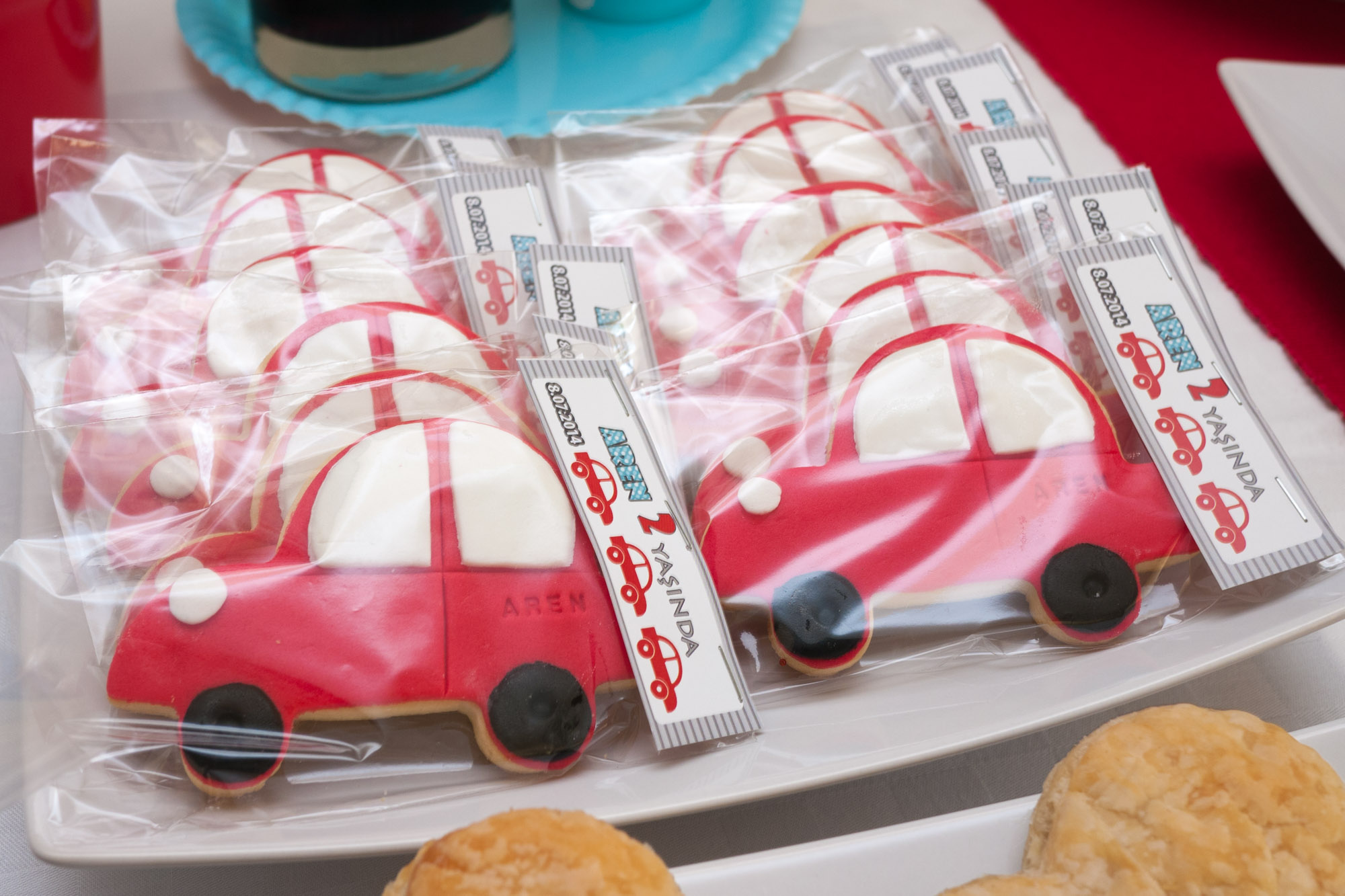 Car Shaped Sugar Cookies