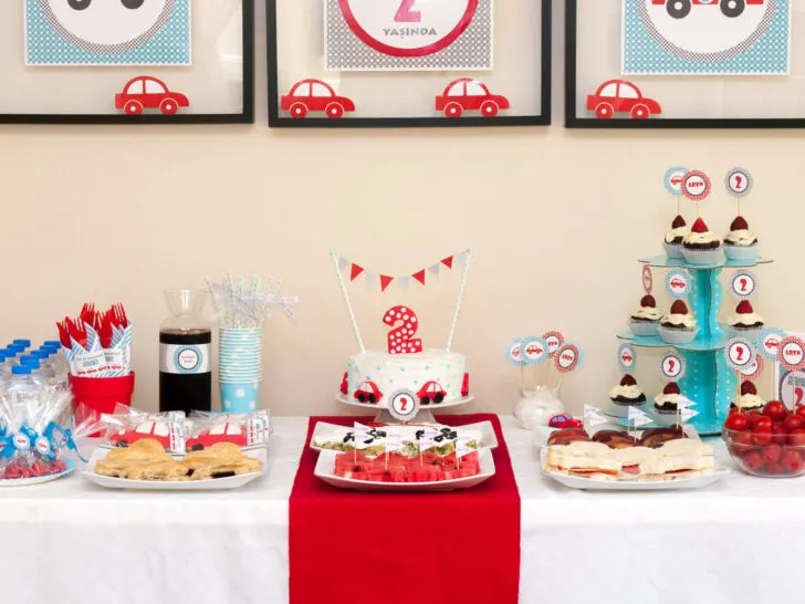 Cars Themed Birthday Party