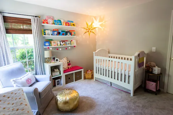 Whimsical Nursery with Hanging Star Light - Project Nursery