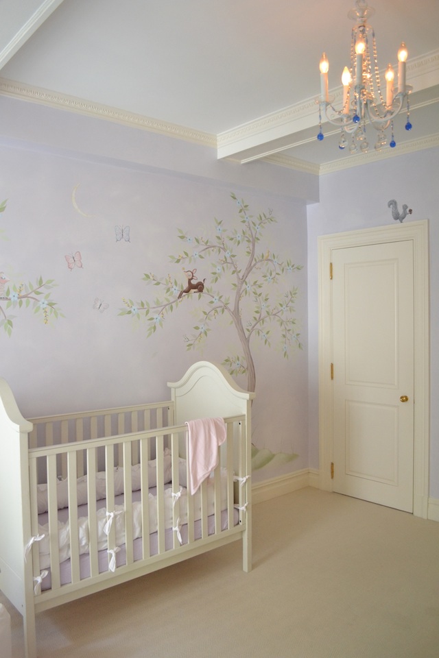 Classic Lavender Chinoiserie Nursery