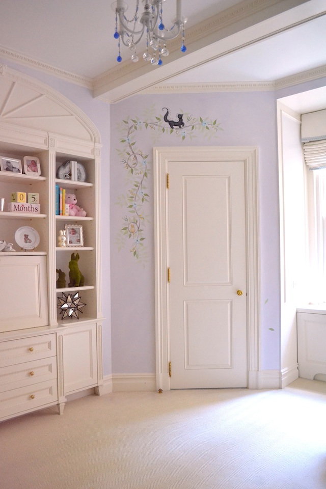 Classic Lavender Chinoiserie Nursery 