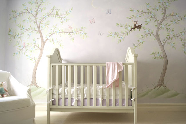 Classic Lavender Chinoiserie Nursery