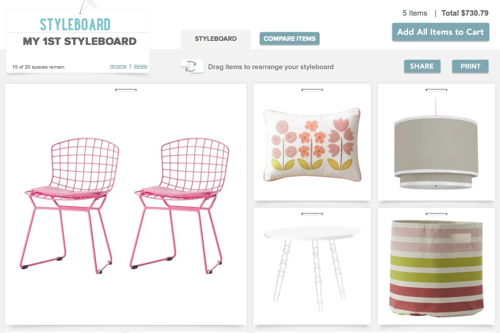 Casa.com Styleboard