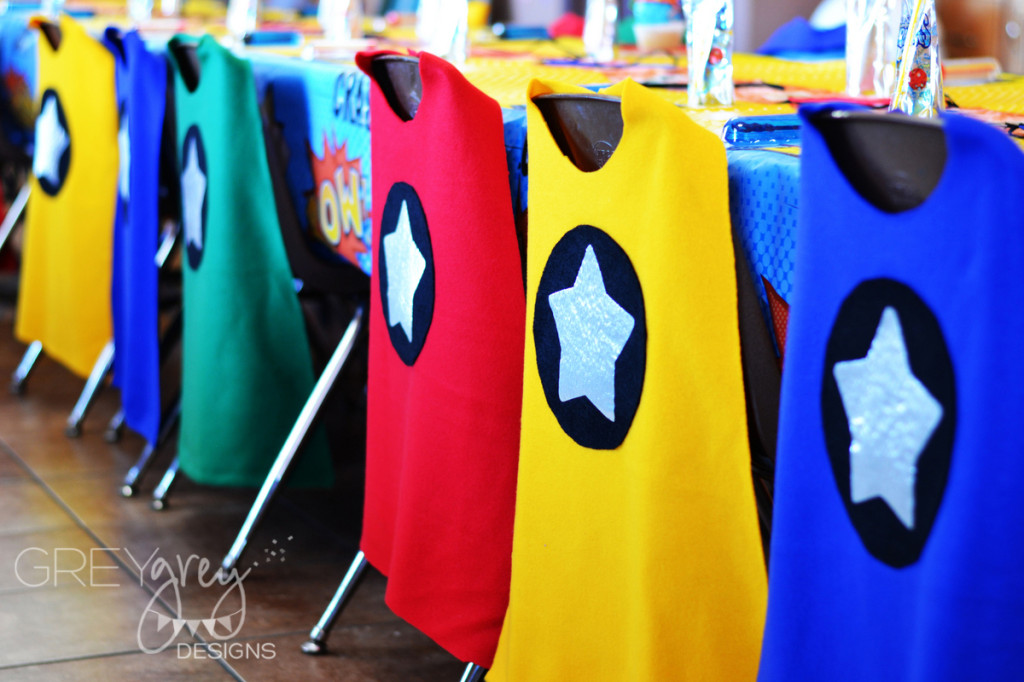 Superhero Cape Party Favor