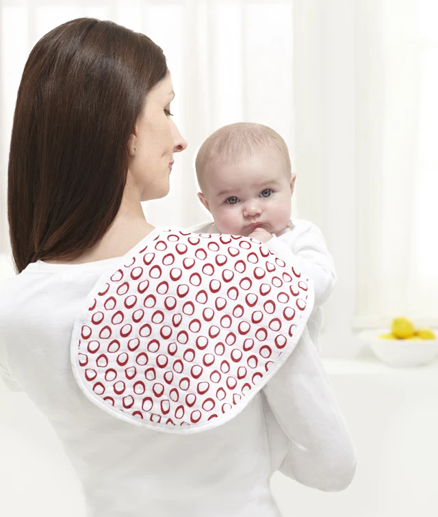 aden+anais (RED) burpy bib