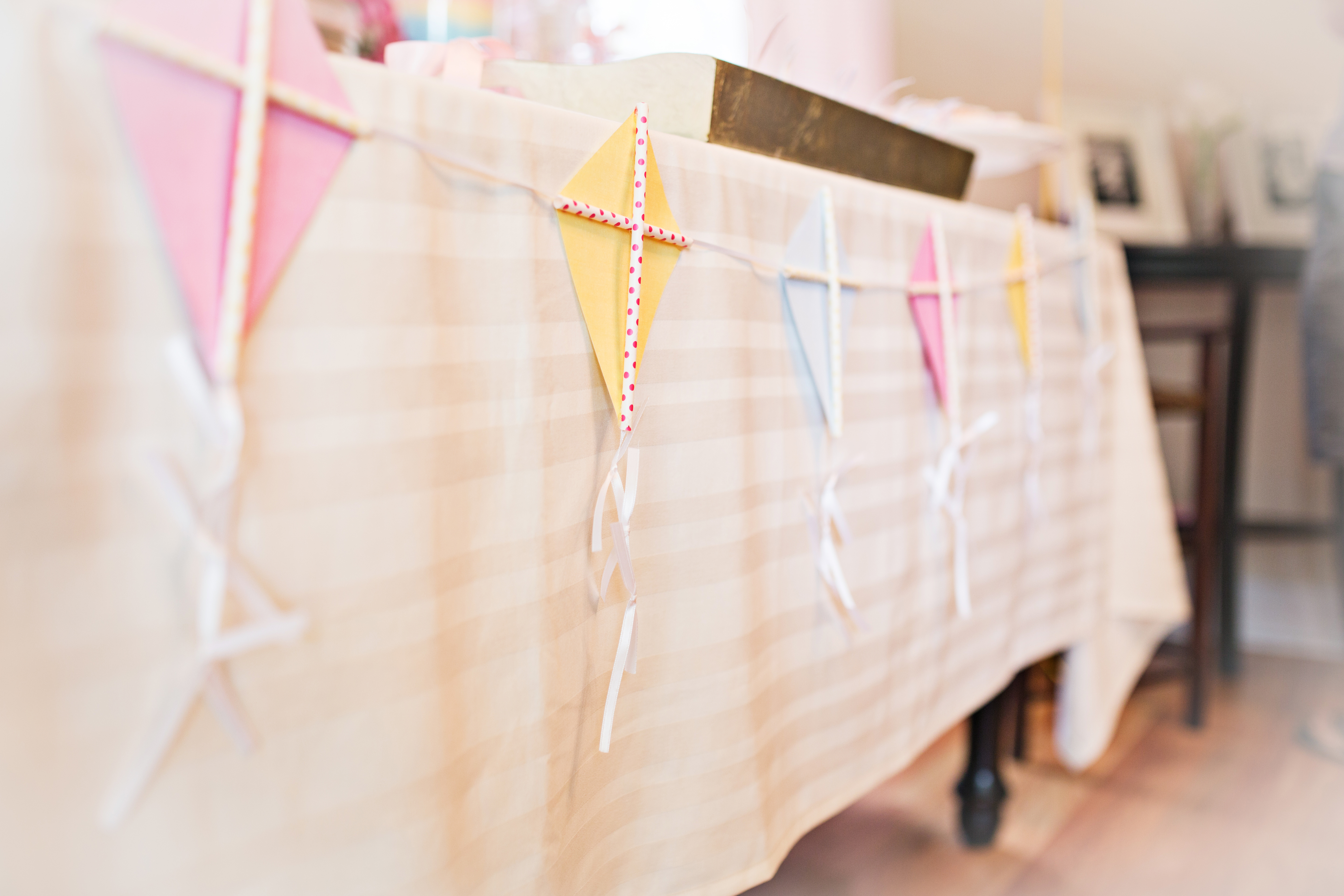 Kite Garland for Dessert Table