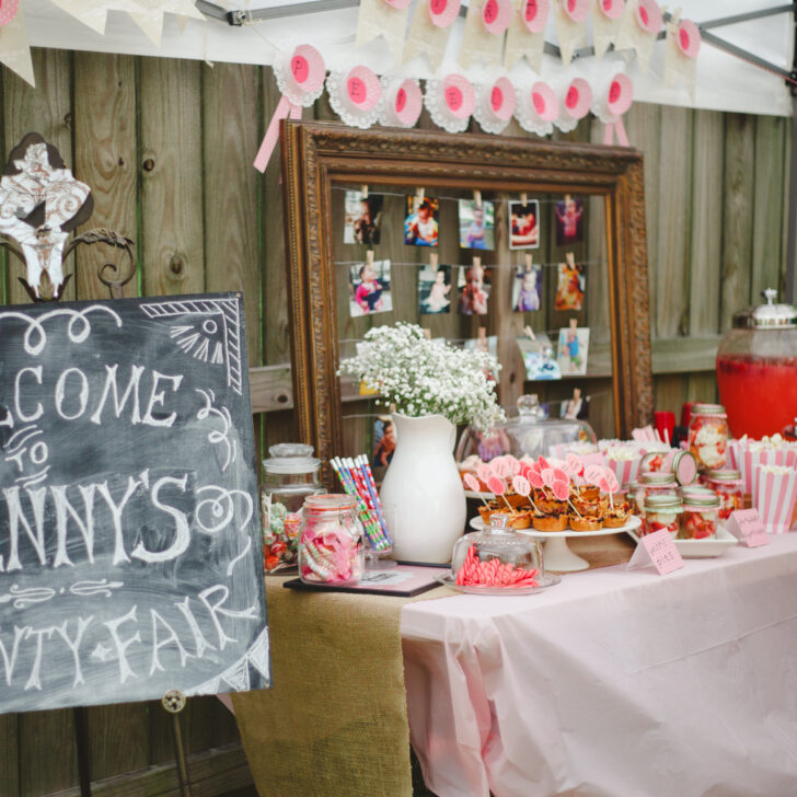 A Strawberry Theme 1st Year Birthday Party - Shades of Blue Interiors