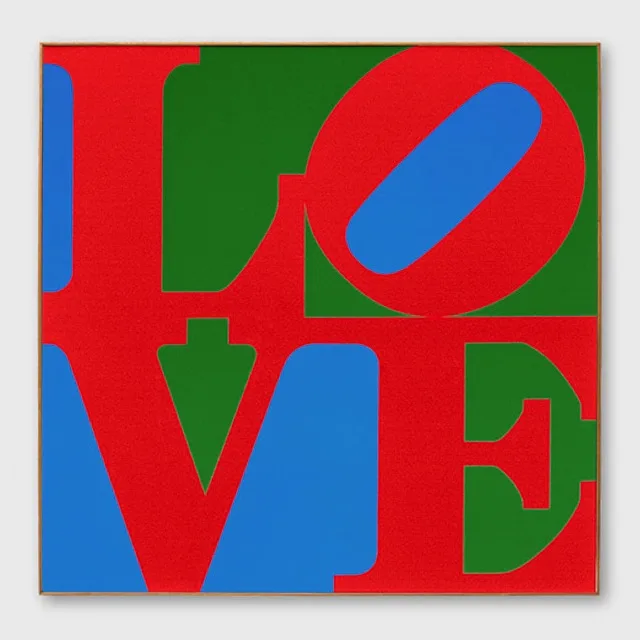 LOVE Framed Print from MoMA