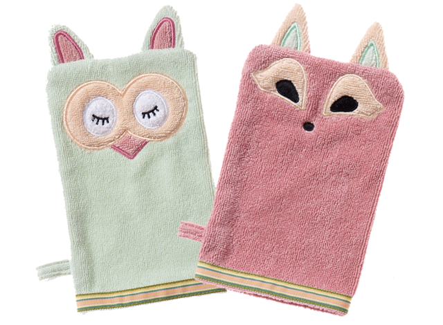 Baby Wash Mitts