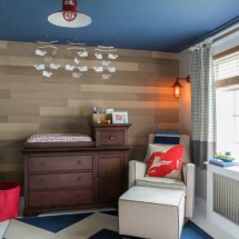 Nautical Nursery with Wood Accent Wall - Project Nursery