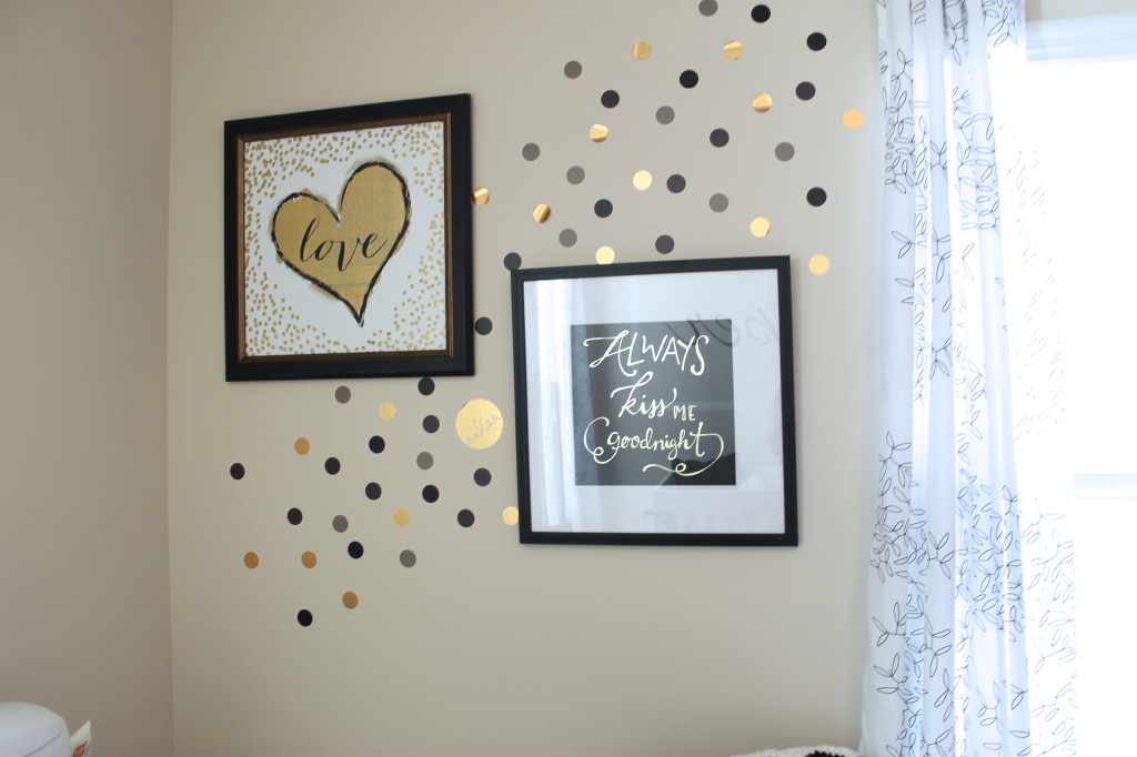 Harper S Black And Gold Nursery Project Nursery