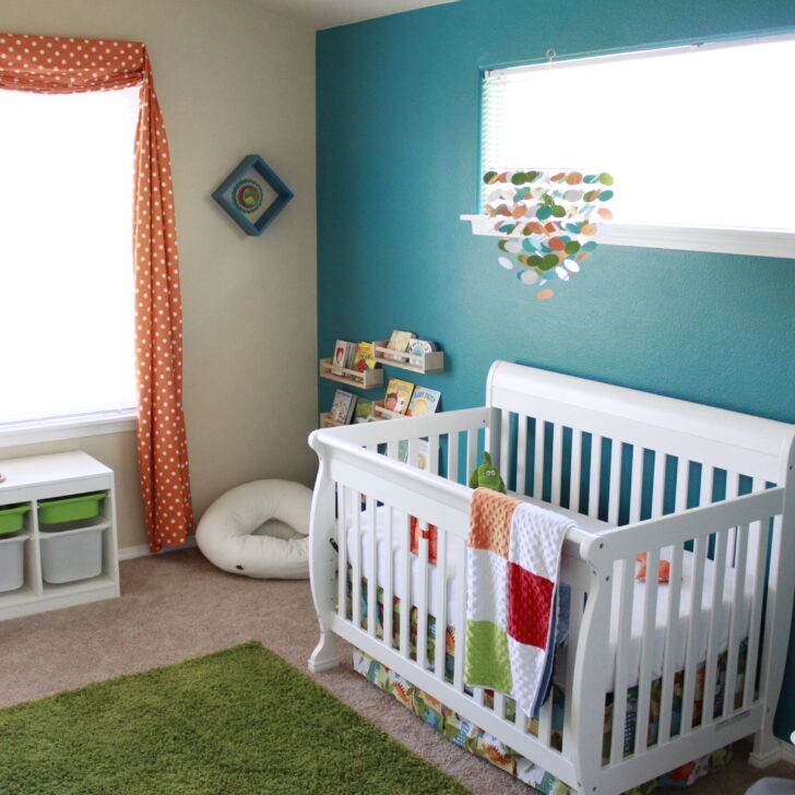 Teal store nursery ideas