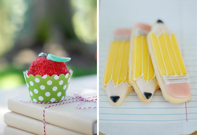 Back-to-School Cupcakes and Cookies