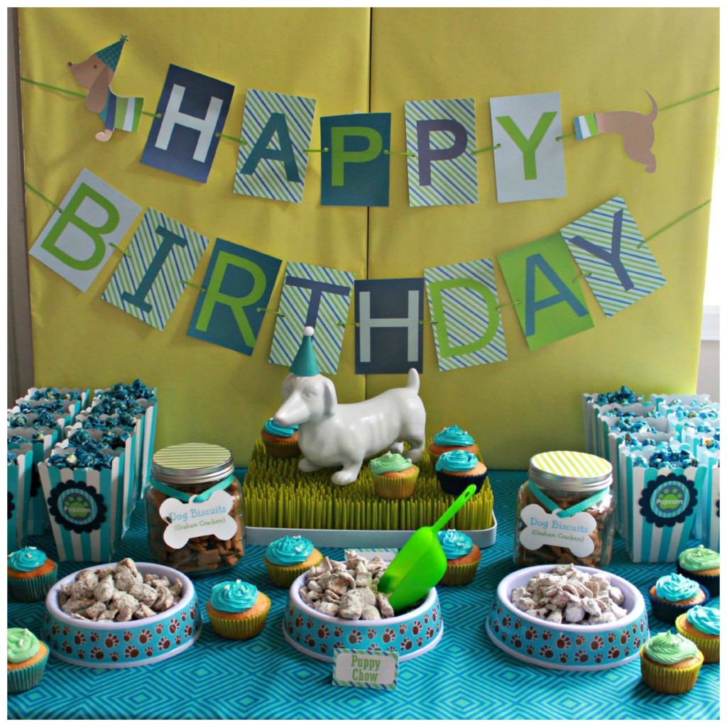 Hot Dog  Puppy  1st Birthday  Party  Project Nursery