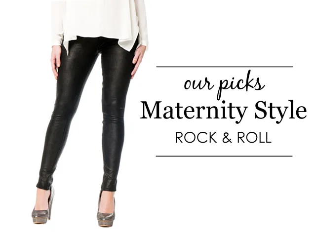 Rock and Roll Maternity Style