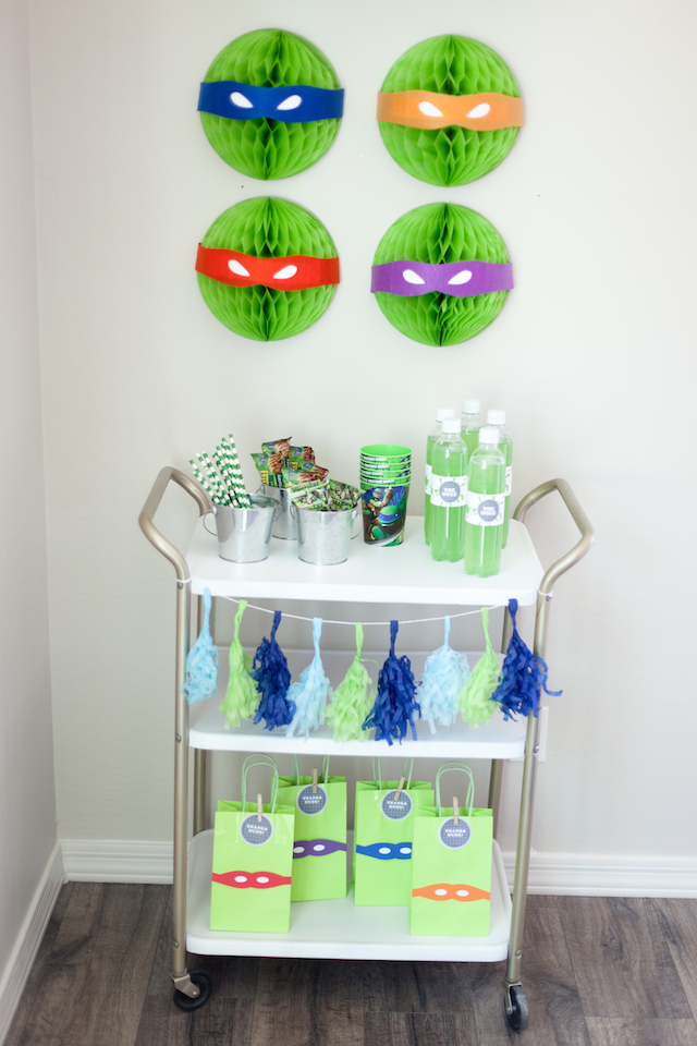 Cowabunga! Teenage Mutant Ninja Turtle Party // Hostess with the