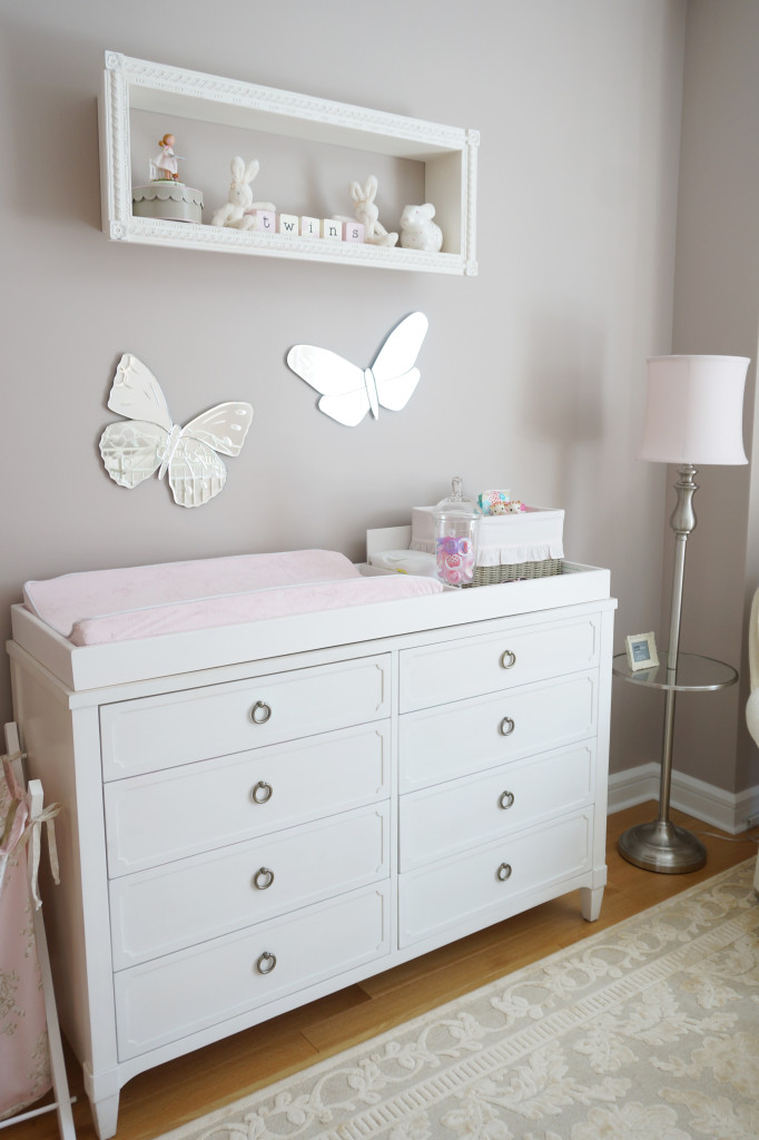 baby girl changing table