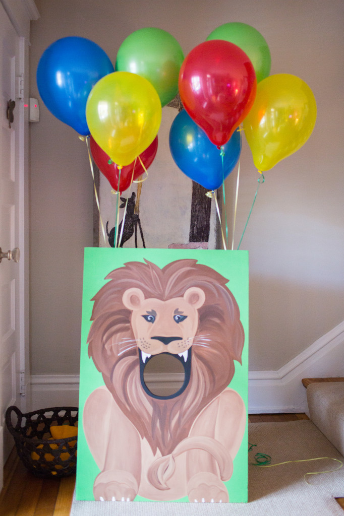 First Birthday Party Bean Bag Toss - Project Nursery