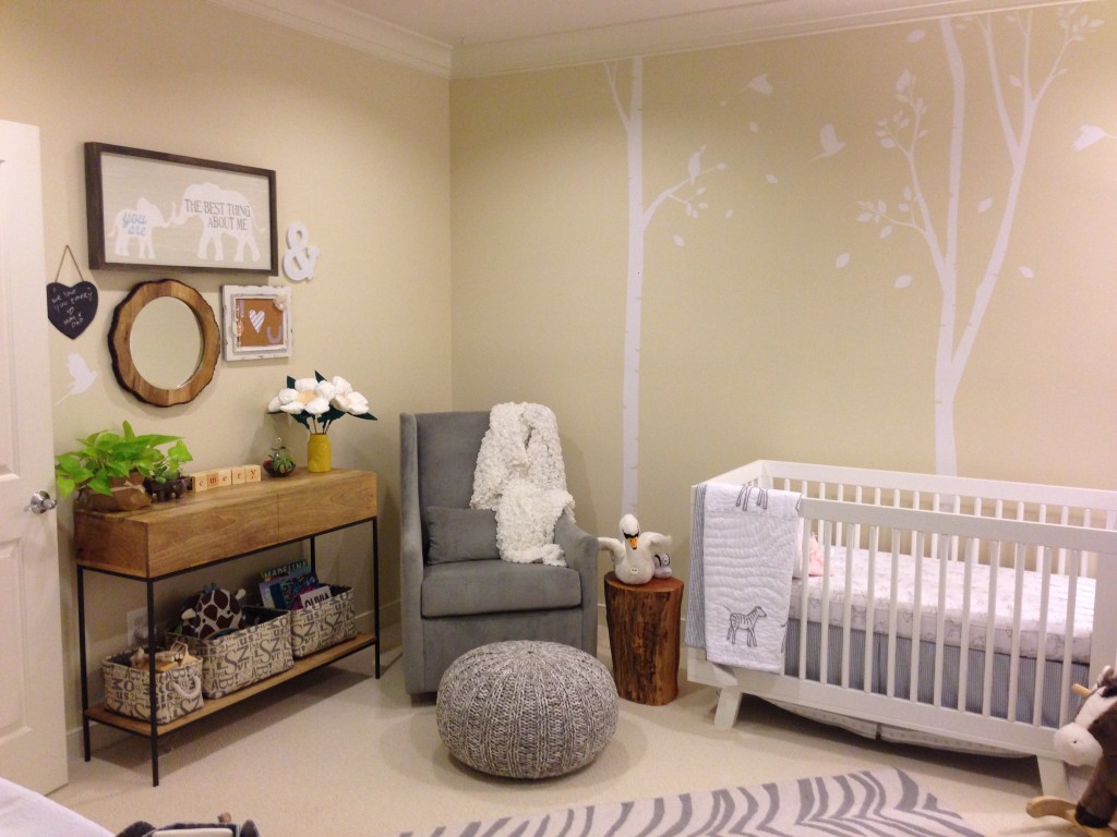 lion themed baby room