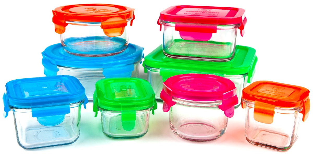 Glass Food Containers from Wean Green