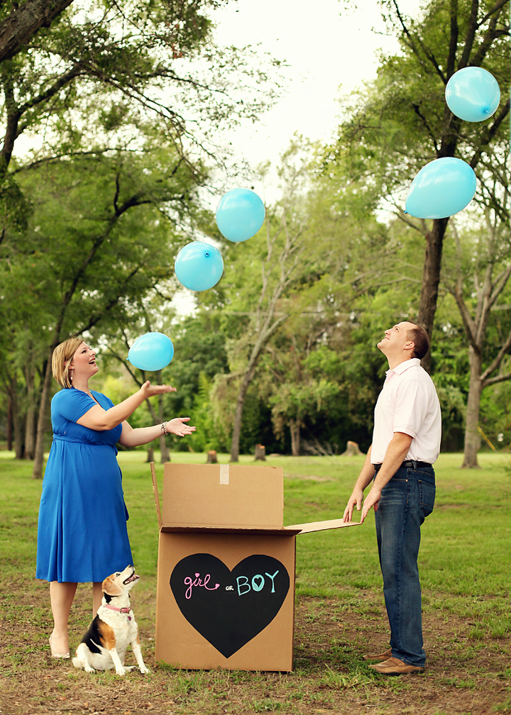 Gender Reveal Balloon Release - Project Nursery