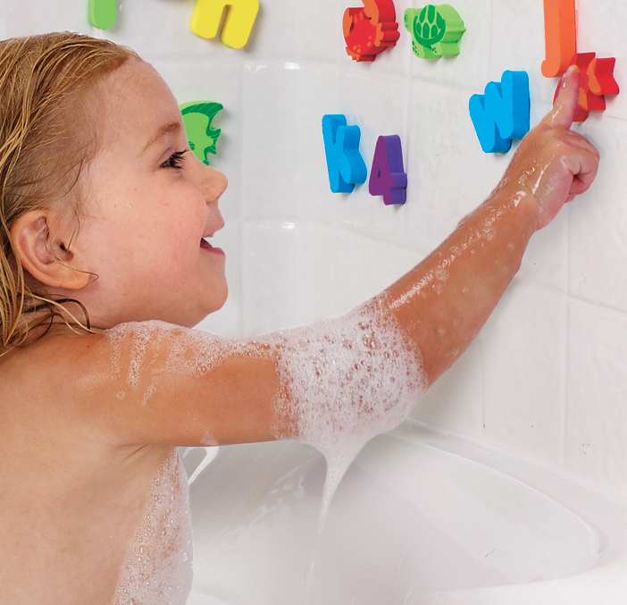 Sea and Learn Bath Shapes from Munchkin