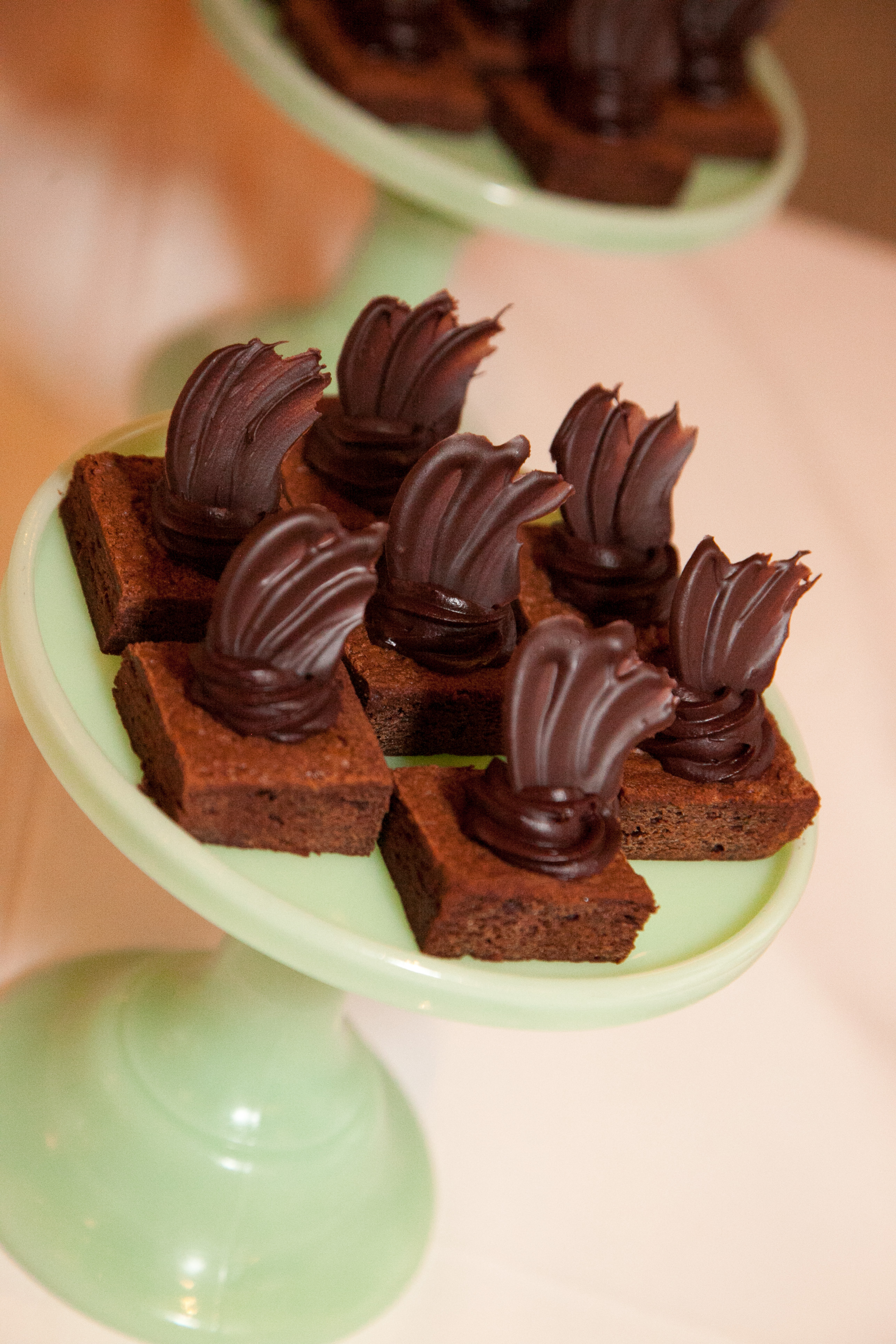 Espresso Brownie Bites Baby Shower Dessert