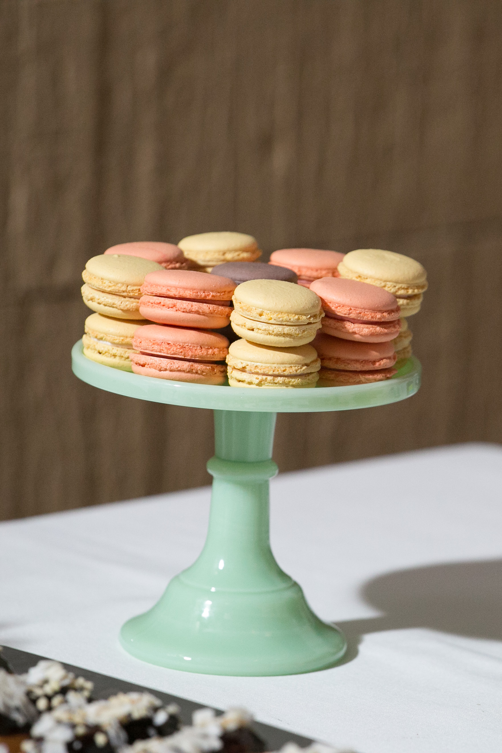 Assorted Macarons Baby Shower Dessert