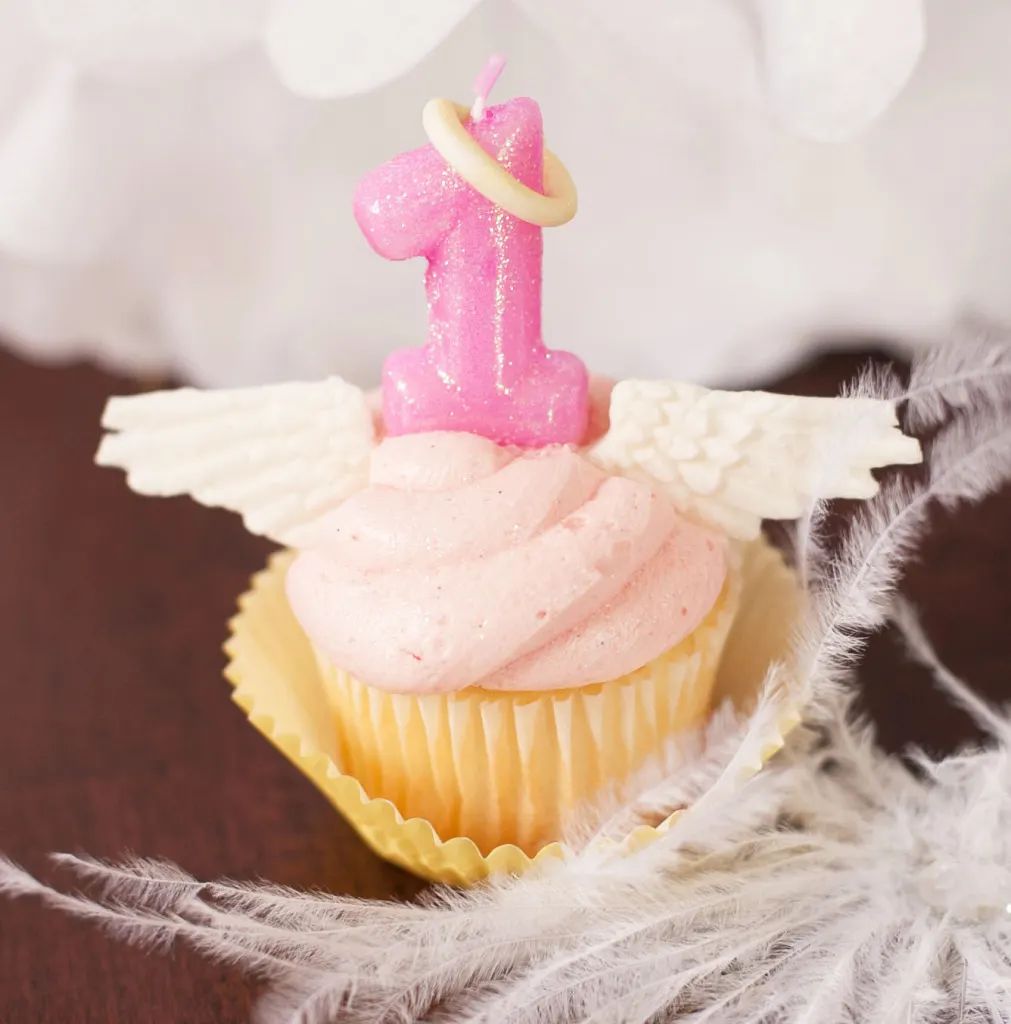 Little Angel Birthday Smash Cupcake