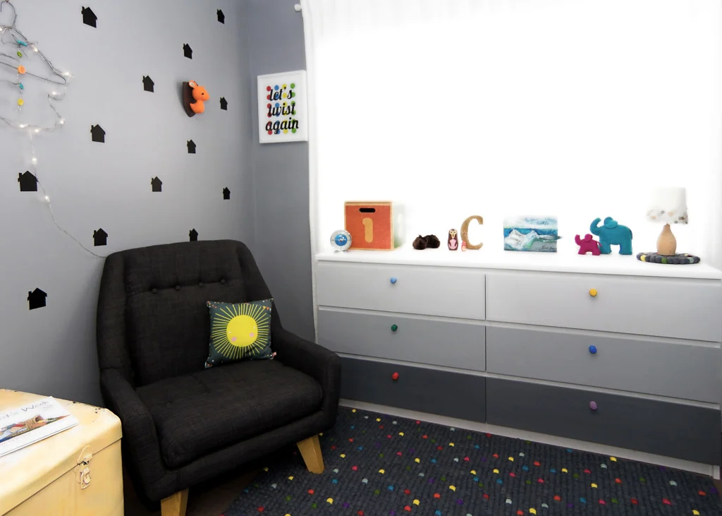 Gray Ombre Dresser - Project Nursery