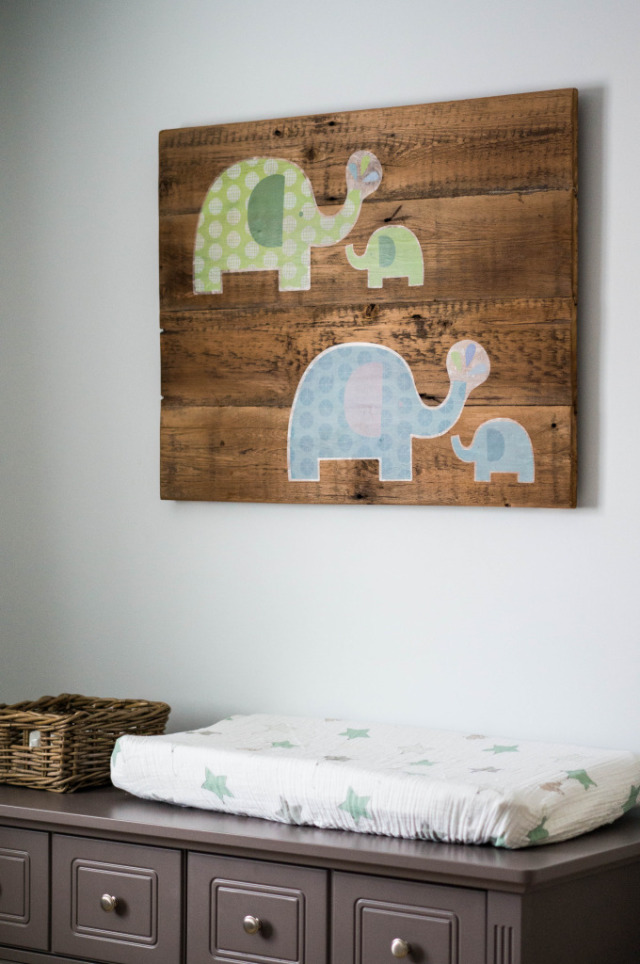 diy elephant nursery decor