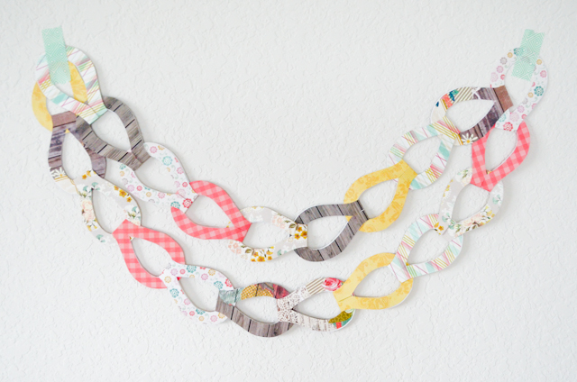 DIY Fancy Paper Chains