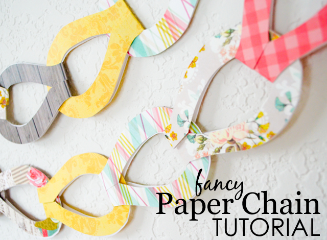 Fancy DIY Paper Chain Tutorial